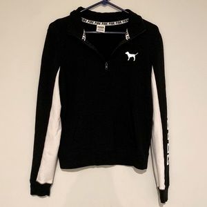 Victoria Secret “Pink” Quarter Zip Sweatshirt